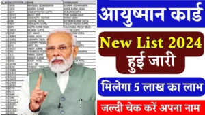 Ayushman Card Beneficiary List 2025
