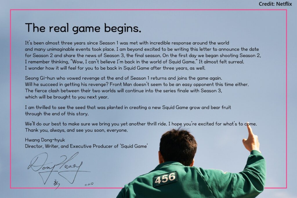 Squid Game Season 4 Confirmed? No, It's Officially Game Over Hwang Dong-hyuk's Official Statement