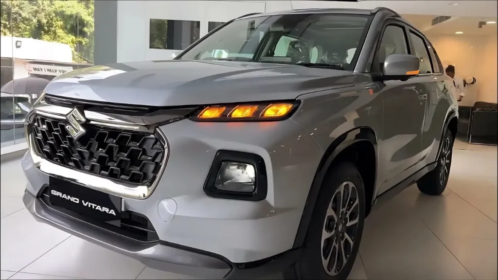Maruti Grand Vitara Hybrid 2025 : पेट्रोल-इलेक्ट्रिक SUV, 32km/l माइलेज के साथ 6 एयरबैग और 5 Star सेफ्टी रेटिंग Maruti suzuki Grand Vitara Hybrid