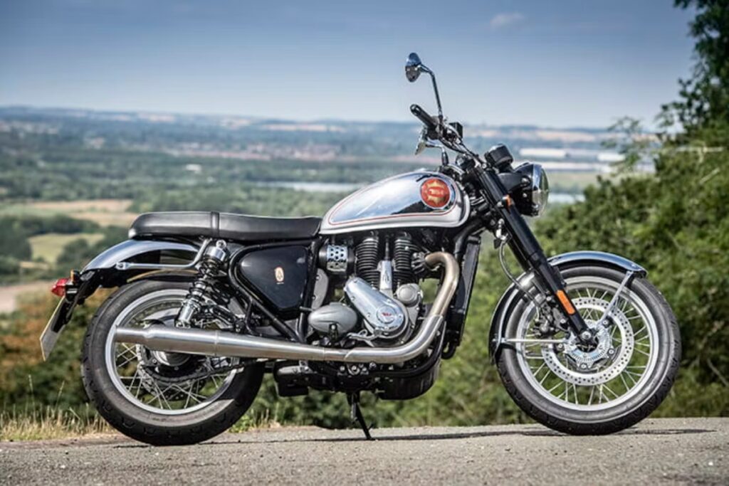 BSA Gold Star 650: ब्रिटिश रॉयल्टी की दमदार वापसी, कीमत ₹3.12 लाख से शुरू BSA Gold Star 650: ब्रिटिश रॉयल्टी की दमदार वापसी, कीमत ₹3.12 लाख से शुरू