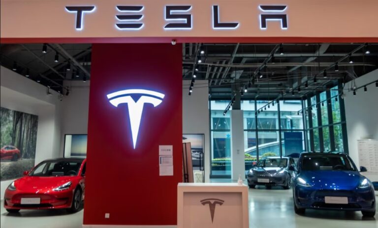 Tesla Showroom In Delhi