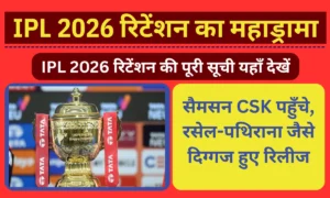 IPL 2026 Retentions