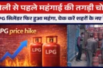 LPG Cylinder Price Hike: होली से पहले महंगाई की तगड़ी चोट, LPG सिलेंडर फिर हुआ महंगा, चेक करें शहरों के नए रेट LPG Cylinder Price Hike: होली से पहले महंगाई की तगड़ी चोट, LPG सिलेंडर फिर हुआ महंगा, चेक करें शहरों के नए रेट